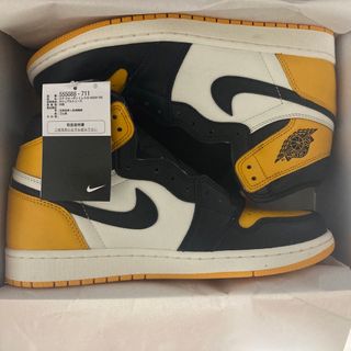 ジョーダン(Jordan Brand（NIKE）)のナイキ　NIKE aj1 エアジョーダン1 タクシー　taxi 27.5(スニーカー)