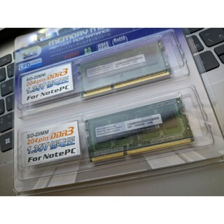新品未開 CFDノート メモリー W3N1600PS-L4G DDR3-1600(PCパーツ)