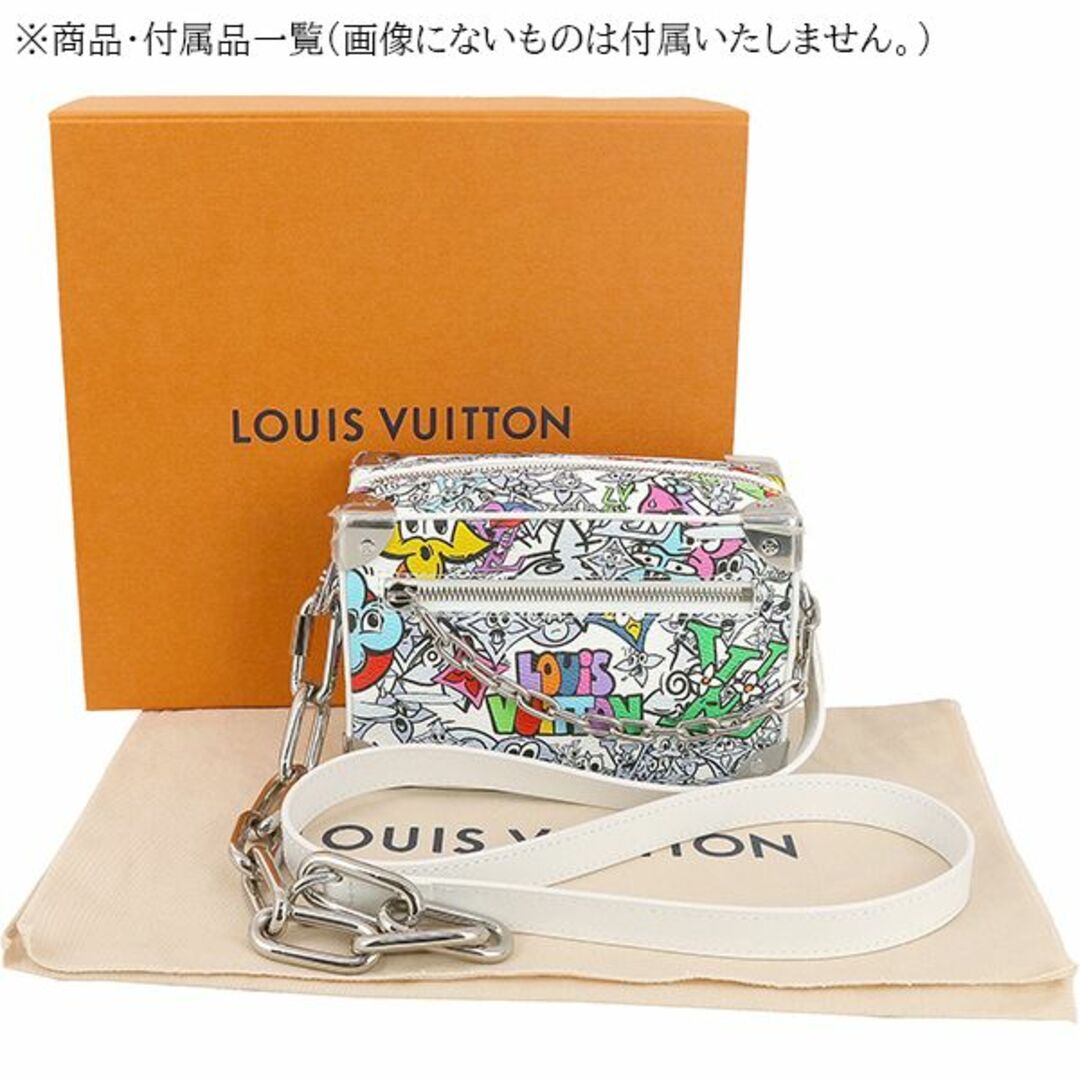 LOUIS VUITTON(ルイヴィトン)のルイヴィトン LOUIS VUITTON ミニソフトトランク ショルダーバッグ クロスボディバッグ ミニバッグ モノグラム コミック 未使用 限定 LV 1111 メンズのバッグ(ショルダーバッグ)の商品写真