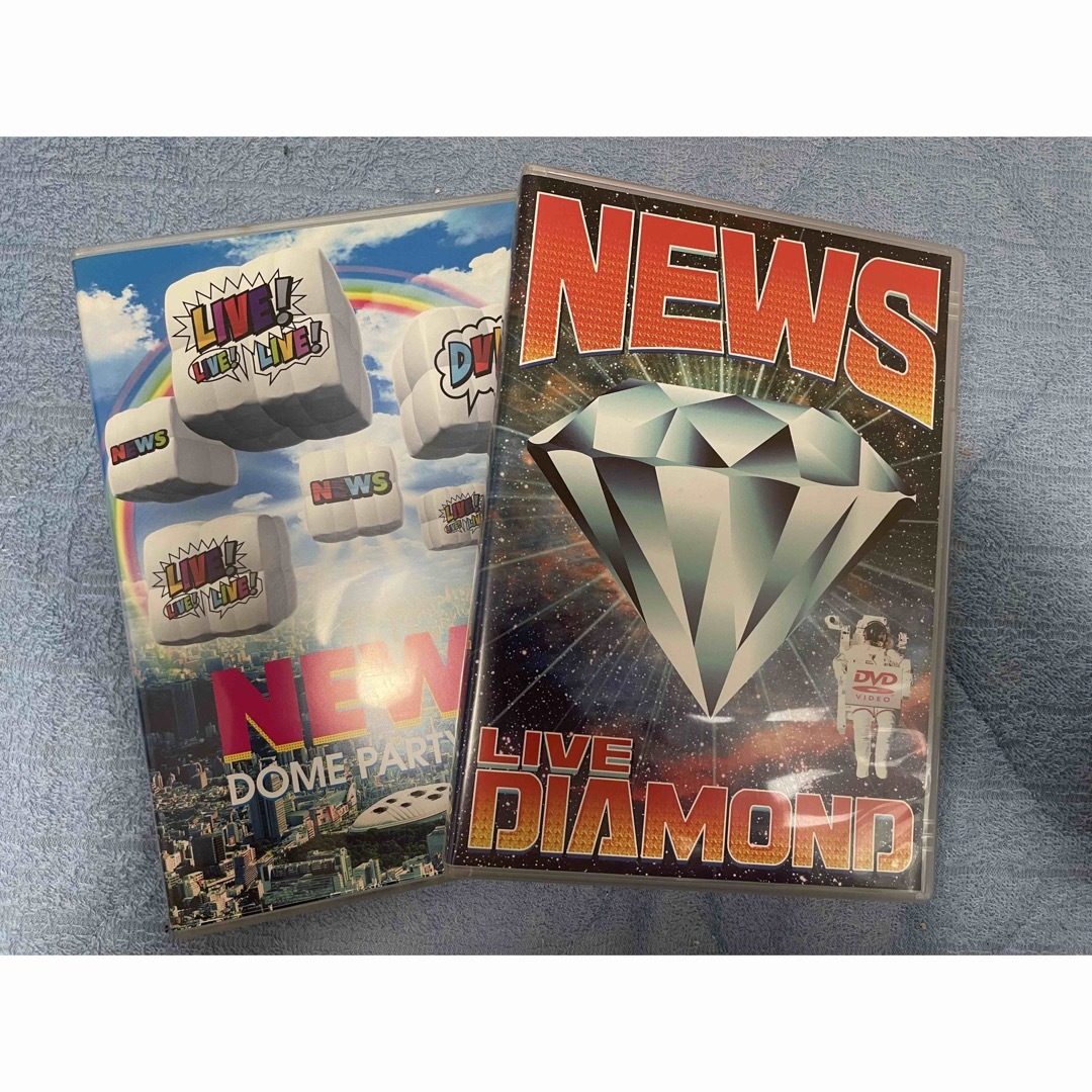 Johnny's(ジャニーズ)のNEWS DVD (Diamond +LIVE!LIVE!LIVE!セット) スマホ/家電/カメラのテレビ/映像機器(DVDプレーヤー)の商品写真