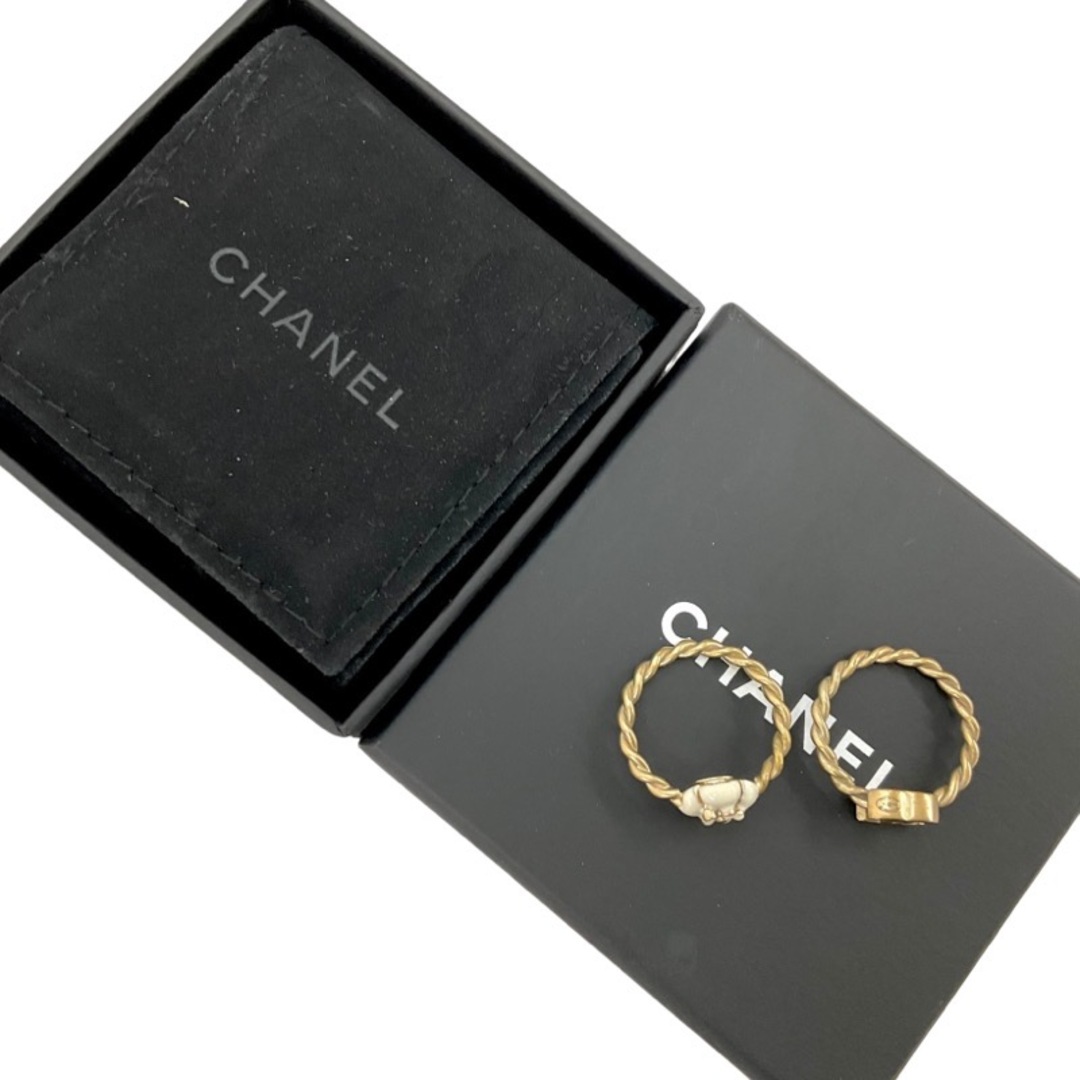 CHANEL☆カメリアダイヤモンドリング2個セット☆重ね付け☆希少13号