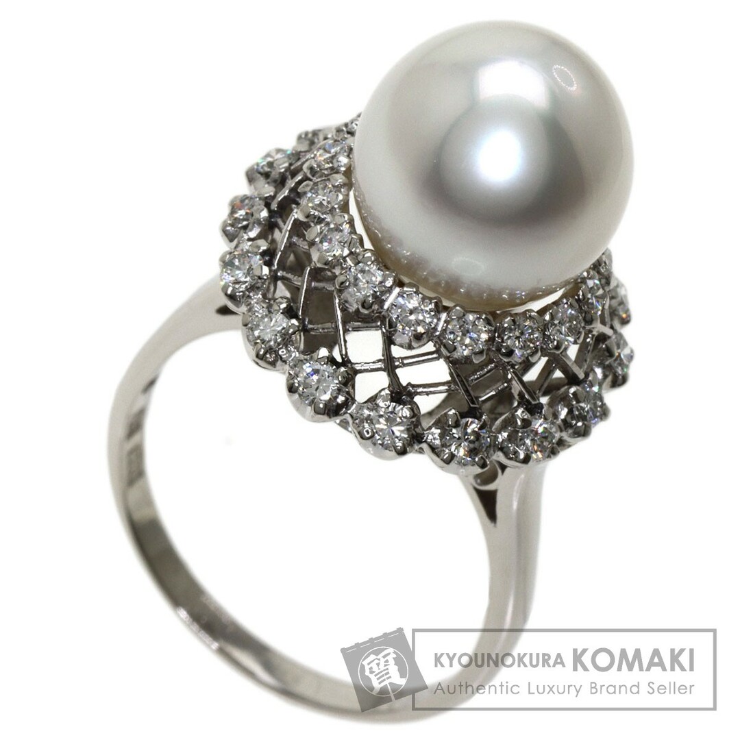 MIKIMOTO アコヤパール 真珠 リング・指輪 PT950 レディース