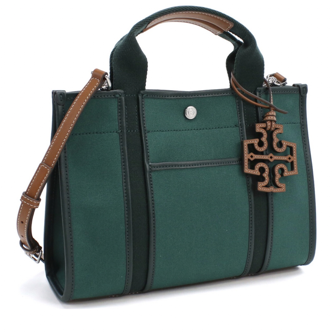 【23年SS新作】TORY BURCH TWILL トートバッグ 1425772way