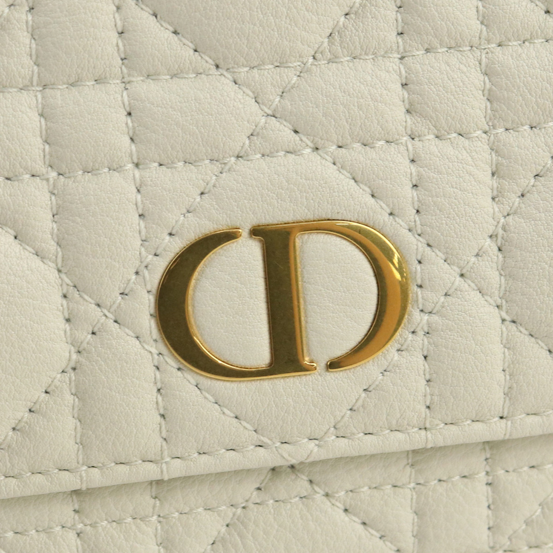 Christian Dior クリスチャンディオール カロ ポーチ ウエストバッグ カーフ レディース
