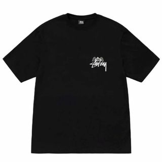 【新品】stussy Tシャツ　サイズL ブラック　エンジェル