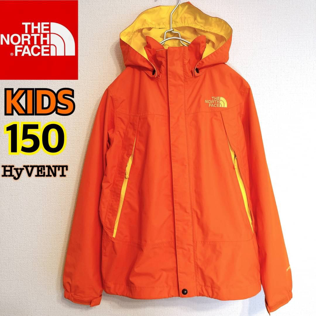 THE NORTH FACE(ザノースフェイス)のノースフェイス マウンテンパーカー ナイロンジャケット150  キッズ キッズ/ベビー/マタニティのキッズ服男の子用(90cm~)(ジャケット/上着)の商品写真