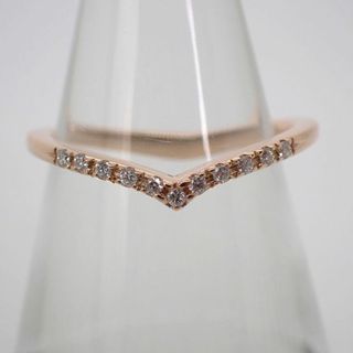 スタージュエリー(STAR JEWELRY)のスタージュエリー K18PG ダイヤモンド リング 6号[g141-83］(リング(指輪))