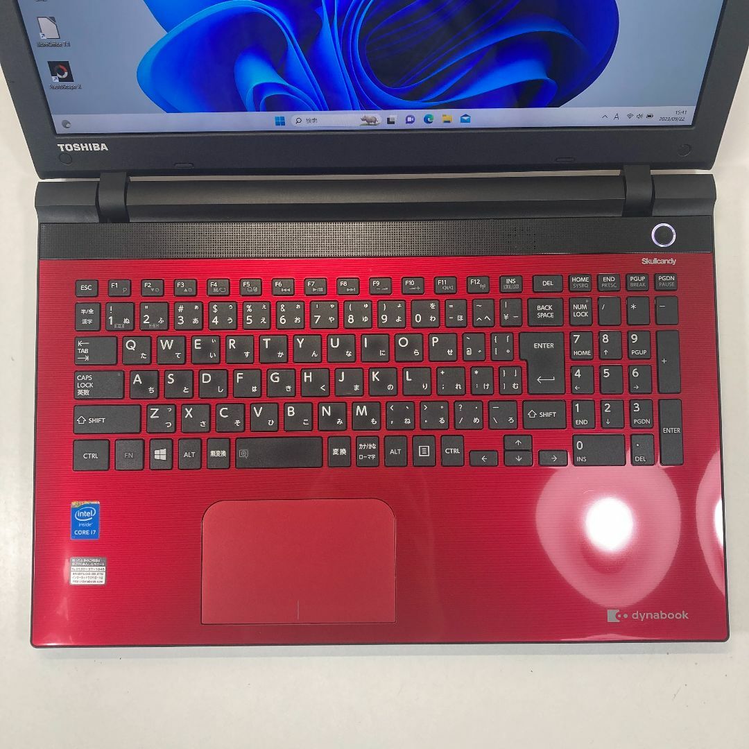 【美品】東芝 ノートPC  Windows11「超高速SSD搭載」No6