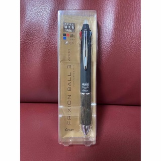 パイロット(PILOT)の【新品】フリクションボール3 ウッド （ダークブラウン）(ペン/マーカー)