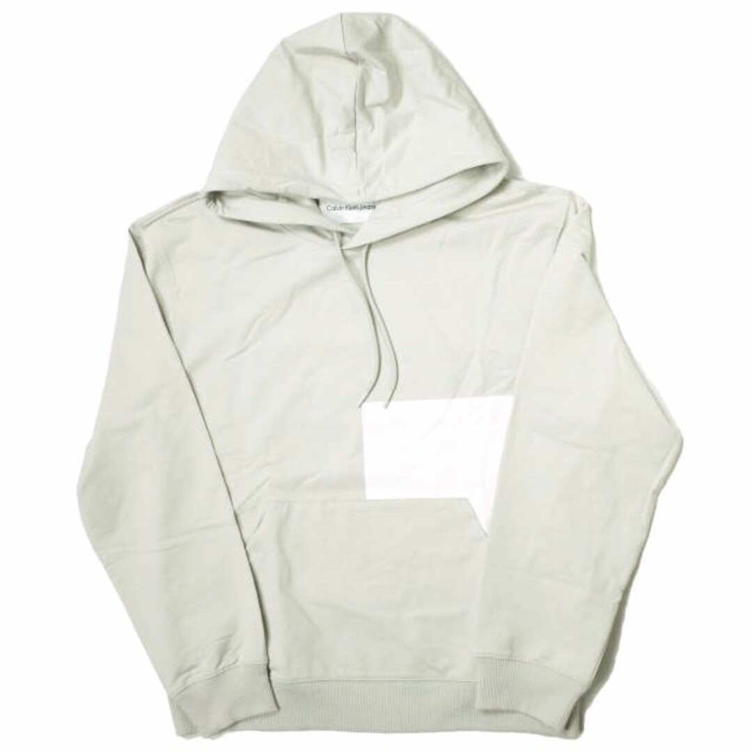 Calvin klein Jeans カルバンクラインジーンズ Color Blocked Logo Hoodie カラーブロックロゴ スウェットプルオーバーパーカー J319949 XL Stratus Grey オーバーサイズ トップス【新古品】【Calvin klein Jeans】