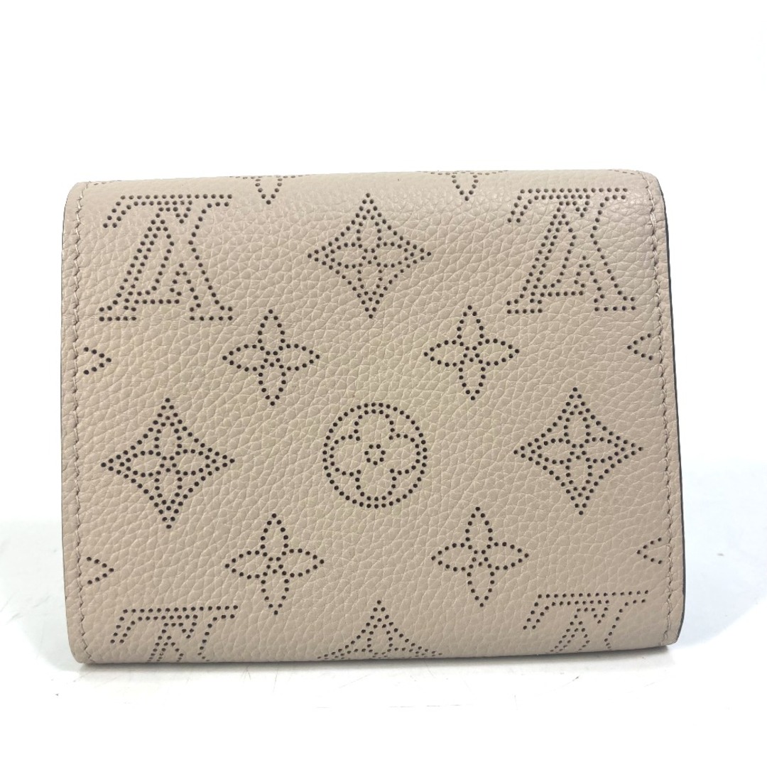 ルイヴィトン LOUIS VUITTON ポルトフォイユ イリス コンパクト M62542 モノグラムマヒナ ウォレット 2つ折り財布  モノグラムマヒナ ガレ ベージュ