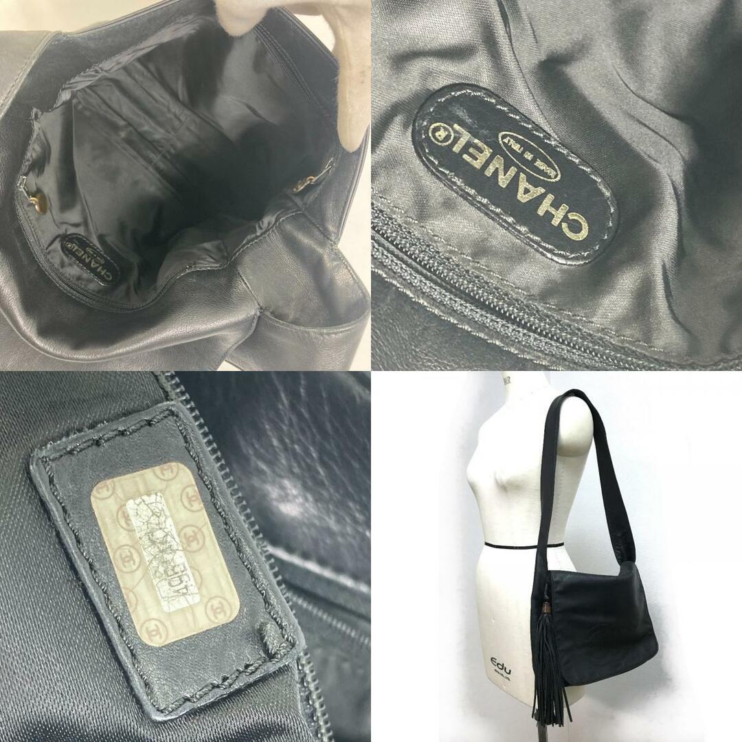 CHANEL - シャネル CHANEL CC ココマーク 肩掛け タッセル CHANEL - シャネル CHANEL CC ココマーク 肩掛け タッセル