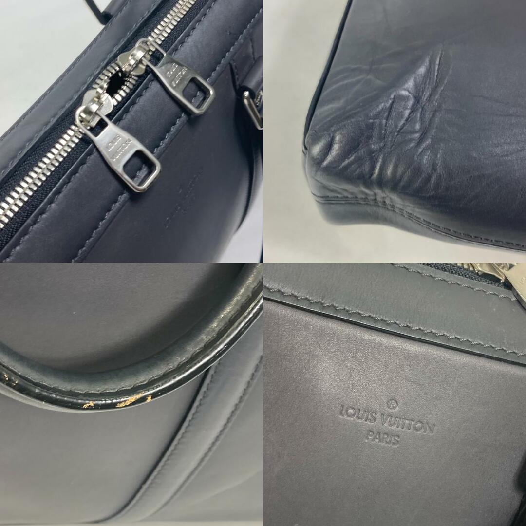 ルイヴィトン LOUIS VUITTON PDV バンドリエール ポルトドキュマン ヴォワヤージュ M50449 キュイールオンブレ ハンドバッグ ビジネスバッグ レザー アントラシット ダークグレー系