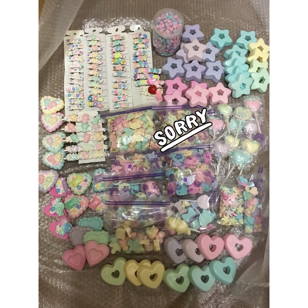 ハンドメイド ファンシーパーツ類 大量!まとめて! オタ活などに♡-