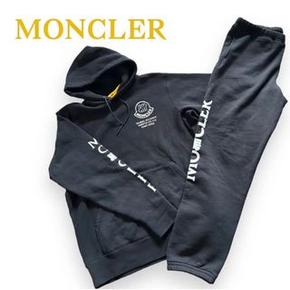 moncler モンクレール　6/9m　裏起毛　薄手　上下セットアップ　新品