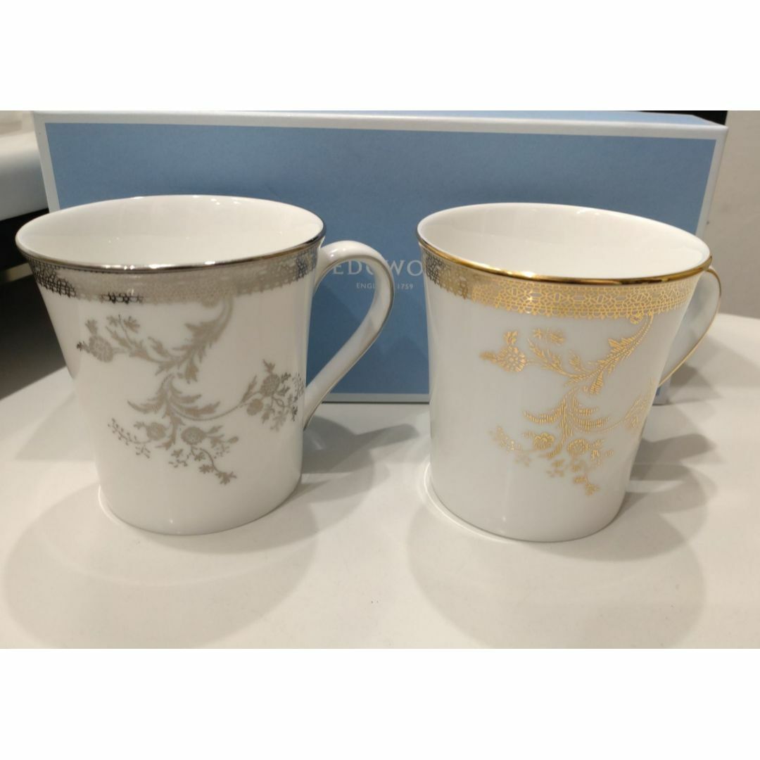 7031未使用 WEDGWOOD ウェッジウッド ヴェラ・ウォン ペア マグ