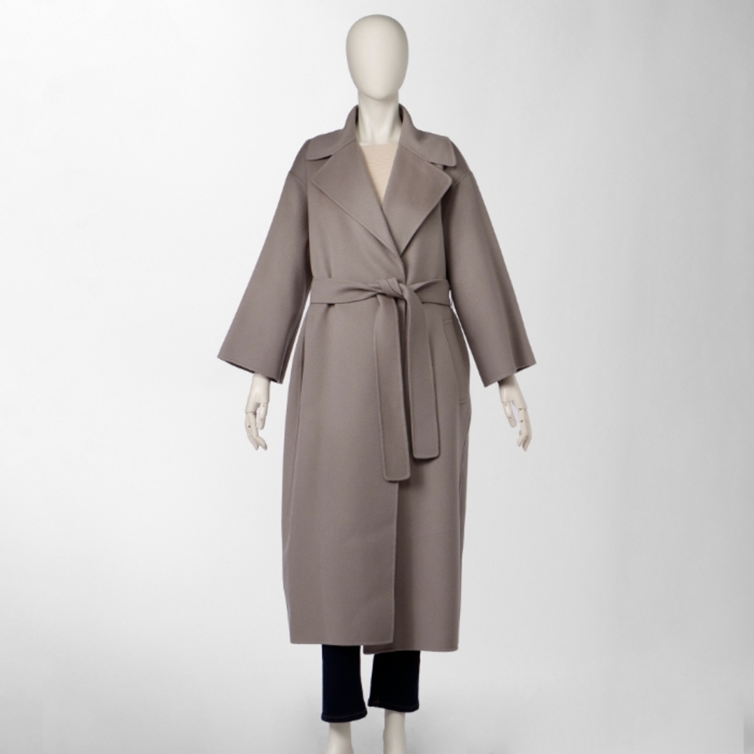 【極美品】S Max Mara　ARONA　ウールコート（サンド）サイズ４２