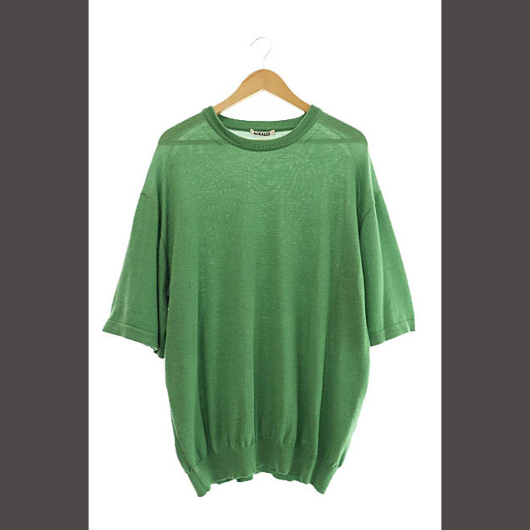 オーラリー 22SS CASHMERE HARD TWIST KNIT TEE5