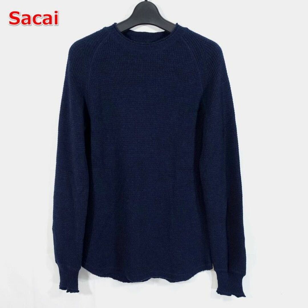 【良品】サカイ　ワッフルニット　sacai