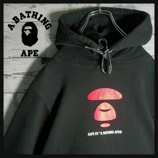 【XLサイズ】【定番】A BATHING APE センターロゴパーカー