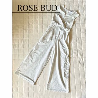 ローズバッド(ROSE BUD)のROSE BUD ローズバッド ロンパース サロペット フロントクロス(サロペット/オーバーオール)