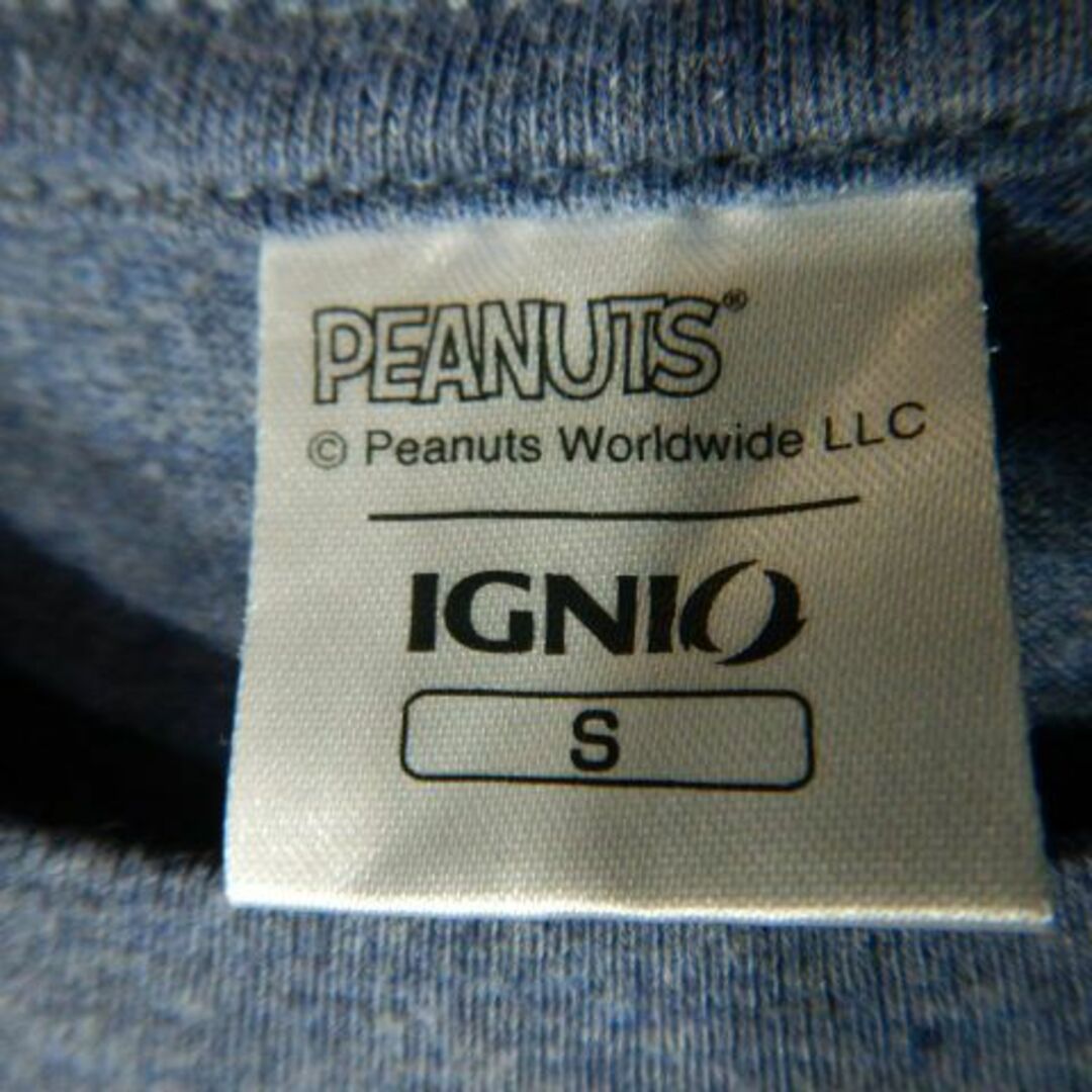 PEANUTS(ピーナッツ)のo6983　ピーナッツ　tシャツ　スヌーピー　ウッドストック　スケボー　デザイン メンズのトップス(Tシャツ/カットソー(半袖/袖なし))の商品写真