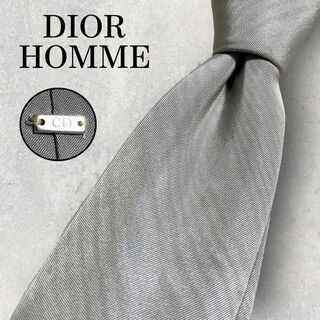 DIOR HOMME - ꧁新品未使用꧂ ディオールオム ネクタイ CD柄 無地