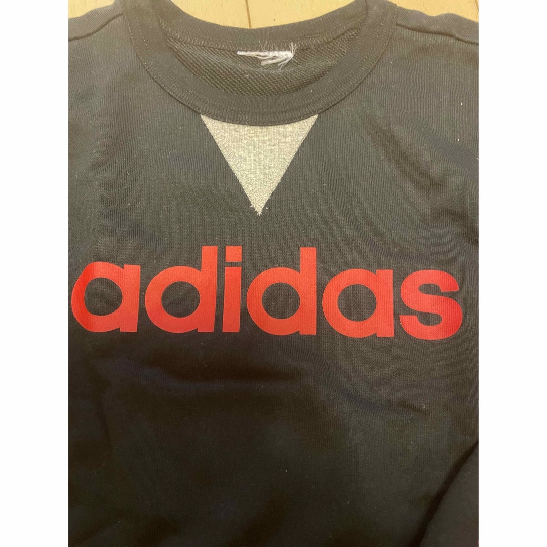 adidas(アディダス)の【美品】アディダス　ジュニア　トレーナー140cm キッズ/ベビー/マタニティのキッズ服男の子用(90cm~)(Tシャツ/カットソー)の商品写真