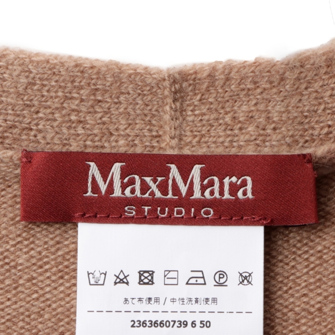 Max Mara(マックスマーラ)のマックス マーラ ストゥディオ MAX MARA STUDIO ニット カシミヤ MARIO Vネック セーター 2023年秋冬新作 2363660739 0006 CAMMELLO レディースのトップス(ニット/セーター)の商品写真