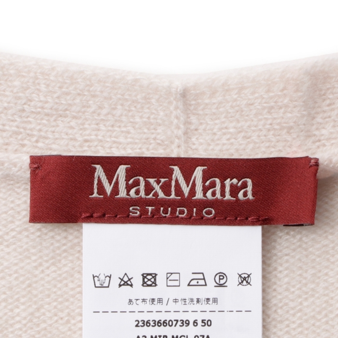 Max Mara(マックスマーラ)のマックス マーラ ストゥディオ MAX MARA STUDIO ニット カシミヤ MARIO Vネック セーター 2023年秋冬新作 2363660739 0006 CIPRIA レディースのトップス(ニット/セーター)の商品写真