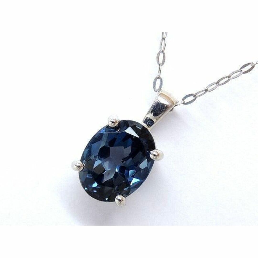 GSTV購入品 美品 Pt950 プラチナ ネックレス □ ブルートパーズ 2.00ct