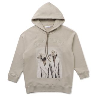 ★新品未使用・超希少★Max Mara ウェグマンプリントコットンフーディ XS