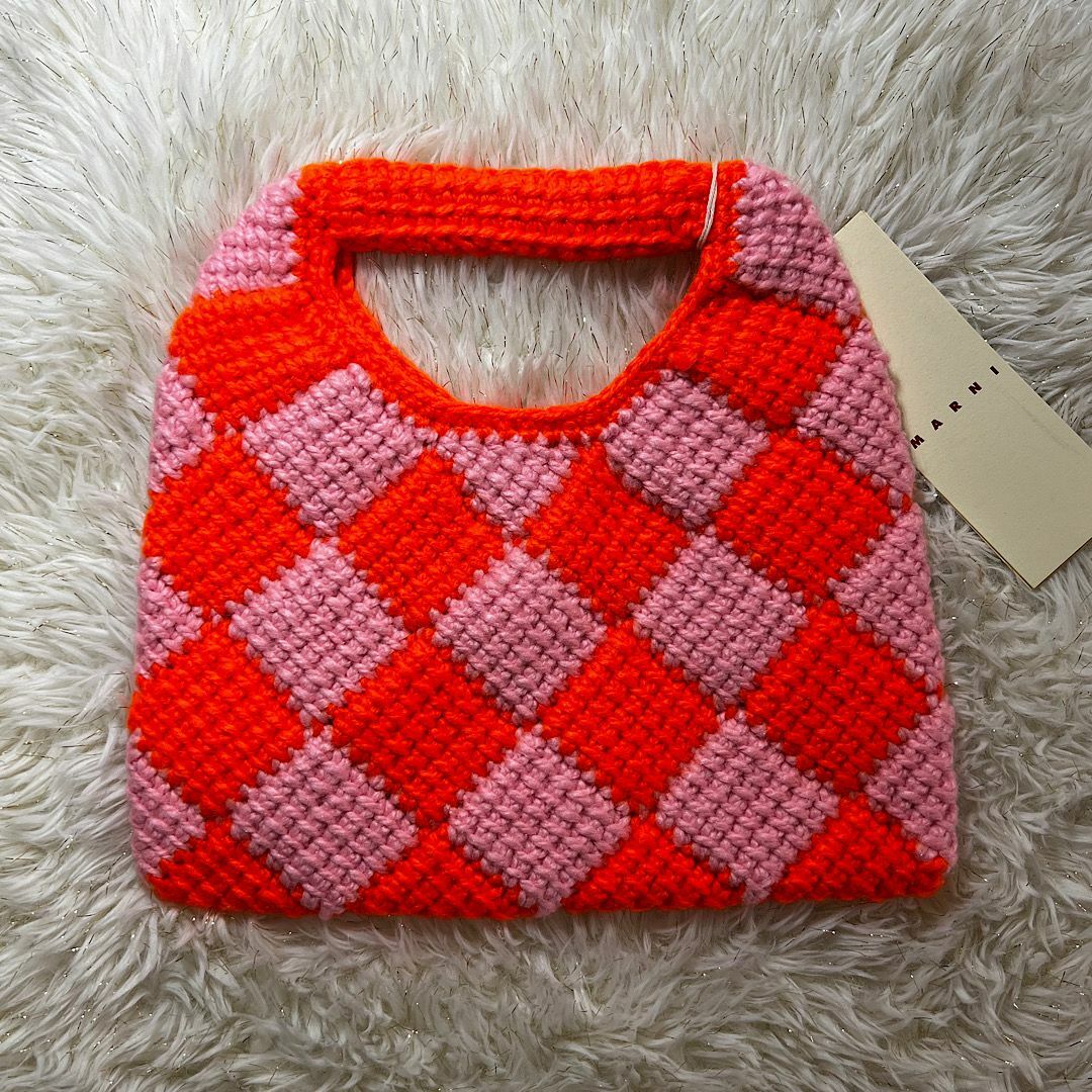 Marni(マルニ)の新品・大人もOK【Marni Kids マルニキッズ】クロシェバッグ キッズ/ベビー/マタニティのこども用バッグ(その他)の商品写真