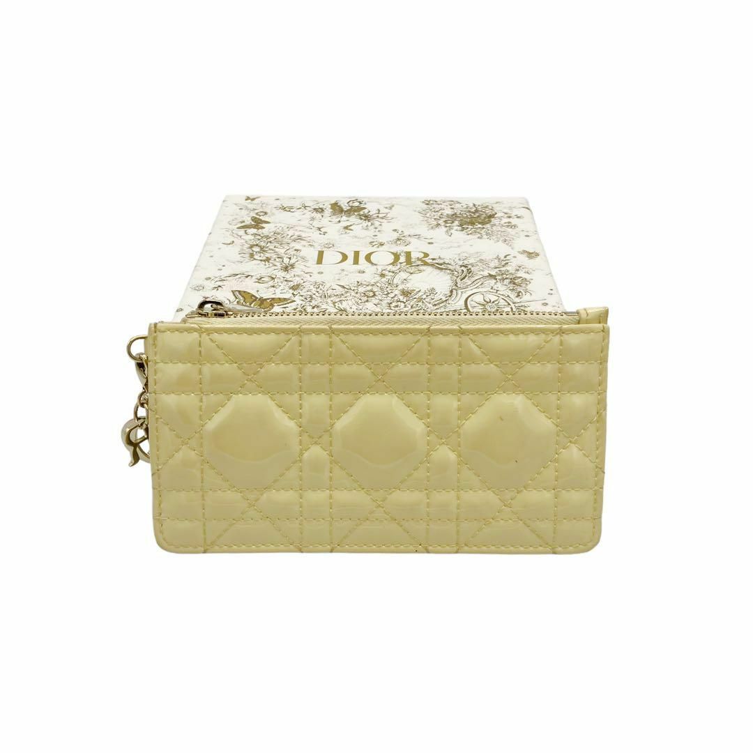 ⭐️良品⭐️ レディディオール Dior カナージュ ジップカードホルダーカードケース