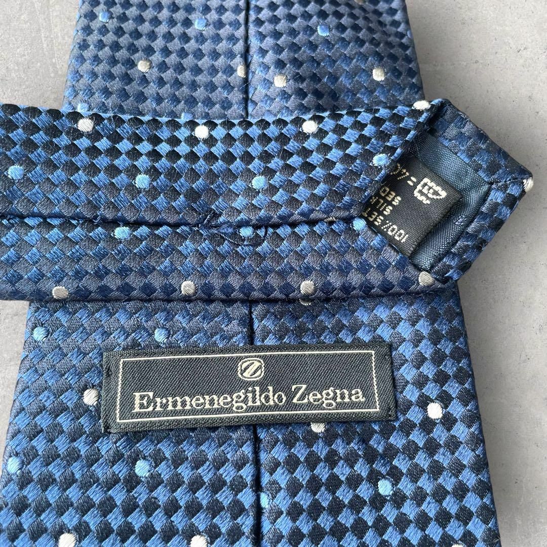 Ermenegildo Zegna - 美品 Ermenegildo Zegna ゼニア ドット柄 ...