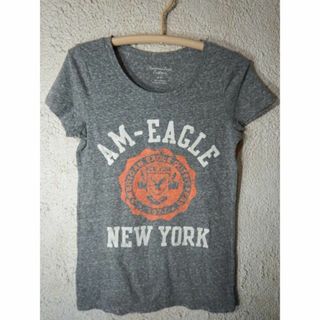 アメリカンイーグル(American Eagle)のo6985　アメリカン　イーグル　半袖　tシャツ　カレッジ風　デザイン(Tシャツ(半袖/袖なし))