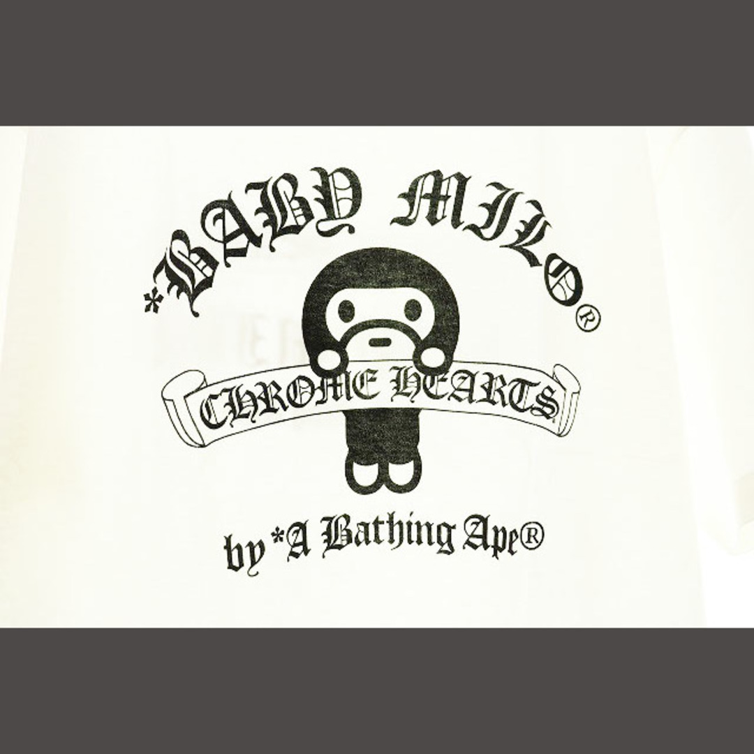 A BATHING APE(アベイシングエイプ)のAPE CHROME HEARTS 2009 BABY MILO TEE L メンズのトップス(Tシャツ/カットソー(半袖/袖なし))の商品写真