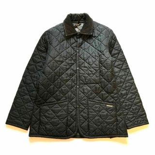 ラベンハム(LAVENHAM)のLAVENHAM ラベンハム コーデュロイ 切替 キルティングジャケット 36(ブルゾン)