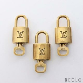 ルイヴィトン(LOUIS VUITTON)の パドロック 南京錠 ゴールド 鍵付き 3本セット(その他)