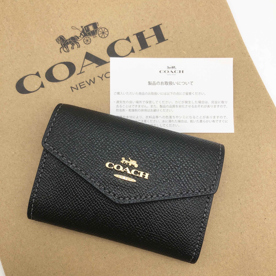 ラスト1点】コーチ COACH 名刺入れ パスケース シグネチャー ロゴ 財布-