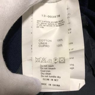 sacai サカイ コットンニット ラペルカーディガン ネイビー サイズ1