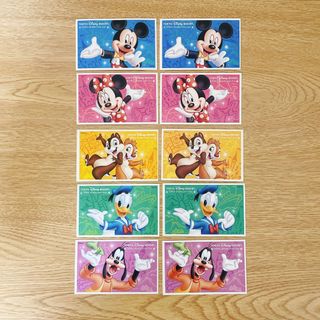 ディズニー(Disney)のディズニー　使用済み　チケット(キャラクターグッズ)