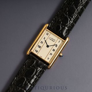 カルティエ(Cartier)のCARTIER カルティエ マストタンク LM QZ ストレートローマン文字盤(腕時計(デジタル))