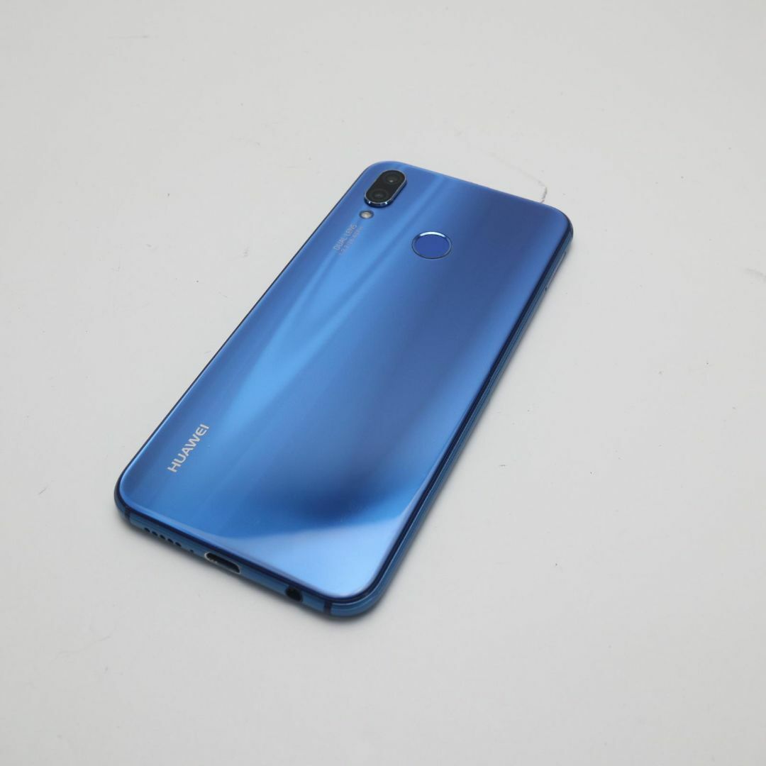 ANDROID(アンドロイド)の超美品 Y!mobile HUAWEI P20 lite ブルー  スマホ/家電/カメラのスマートフォン/携帯電話(スマートフォン本体)の商品写真