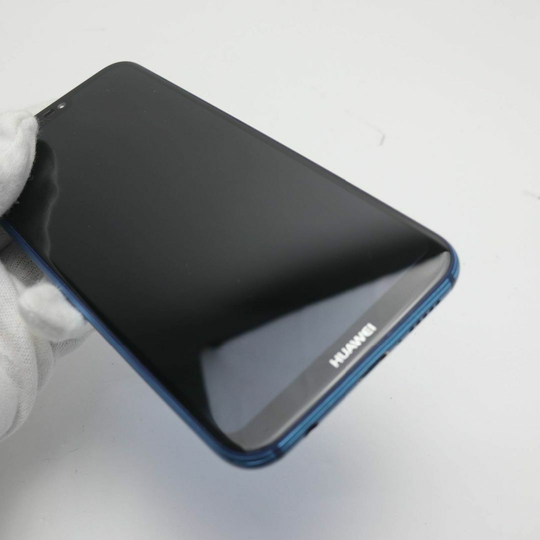 ANDROID(アンドロイド)の超美品 Y!mobile HUAWEI P20 lite ブルー  スマホ/家電/カメラのスマートフォン/携帯電話(スマートフォン本体)の商品写真