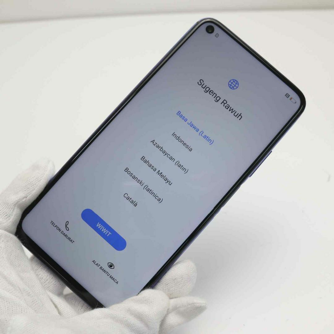 SIMフリー HUAWEI nova 5T クラッシュブルー