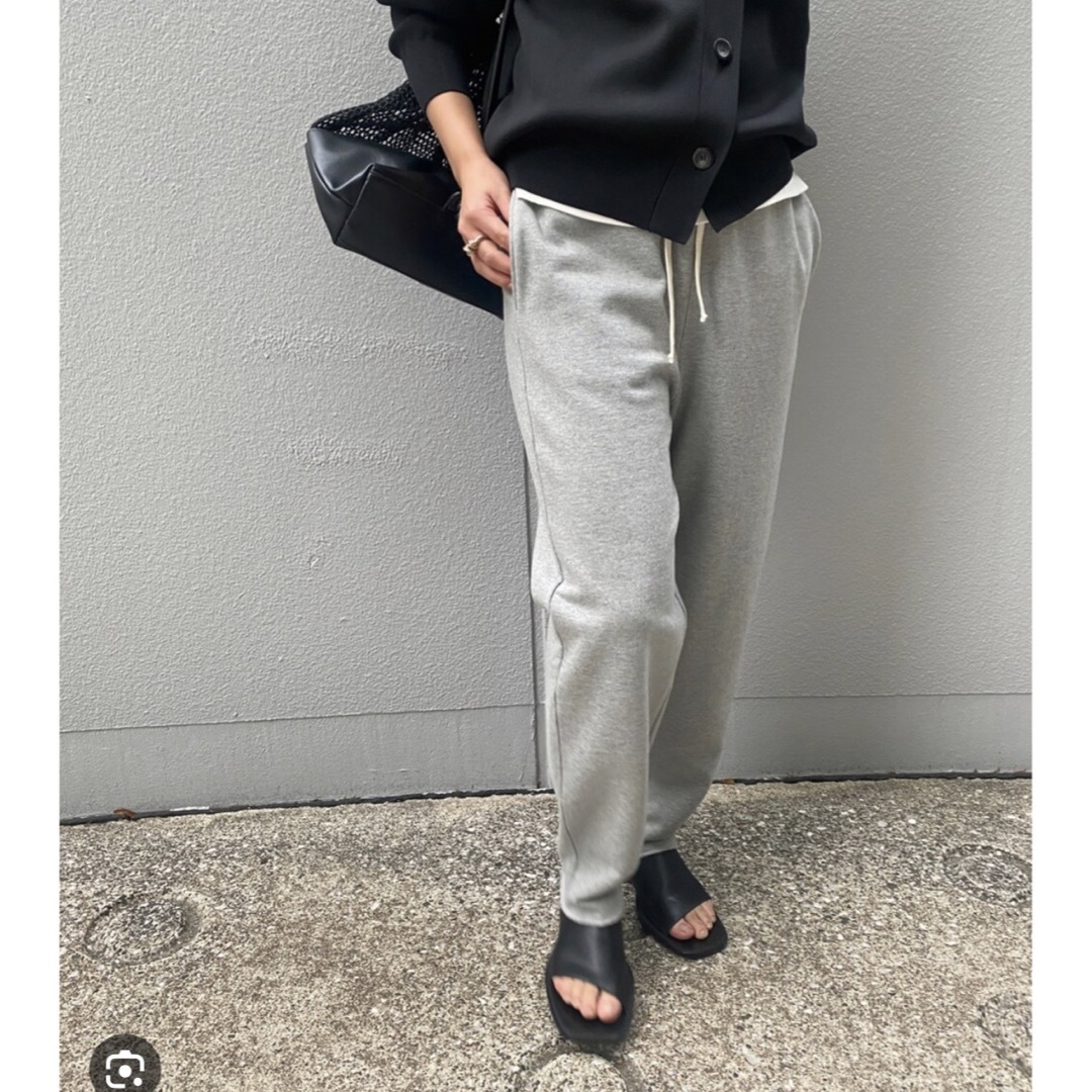 新品未使用 スウェットテーパードパンツ BLACK BY MOUSSY