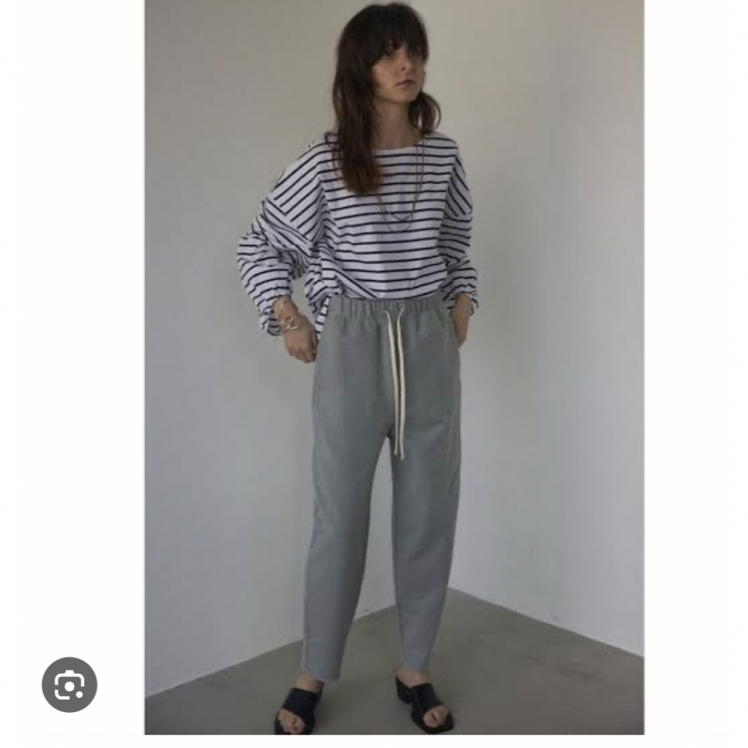 新品未使用 スウェットテーパードパンツ BLACK BY MOUSSY
