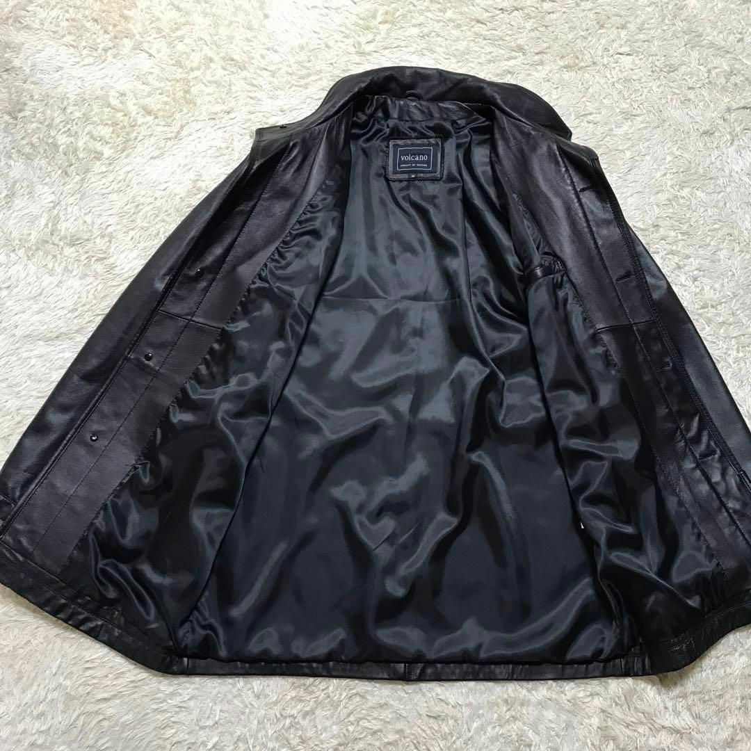 羊革】ボルケーノ レザーコート ブラック 柔らか B139の通販 by レモン