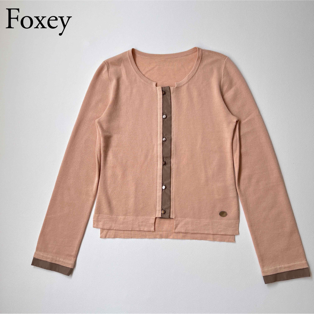 DAISY LINフォクシー￥68,200 カシミヤシルクブレンド　レースニット